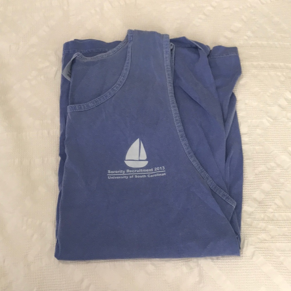 Sorority T-shirt comfort colors size M